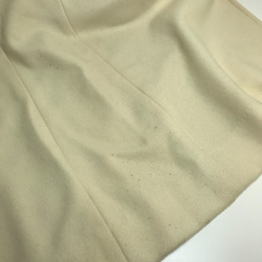 DOUBLE STANDARD CLOTHING coat Wool, Cupra Ivory sov wool Women Used Authentic