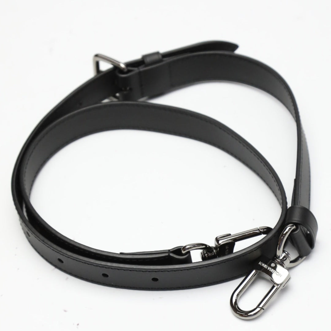 LOUIS VUITTON Tote Bag M46456 Monogram canvas black 2WAY bag Monogram Eclipse Sac Plat cloth mens Used Authentic