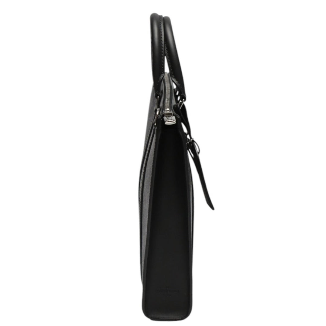 LOUIS VUITTON Tote Bag M46456 Monogram canvas black Shoulder Bag Monogram Eclipse Sac Plat Cloth mens Used Authentic