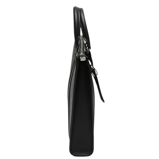 LOUIS VUITTON Tote Bag M46456 Monogram canvas black Shoulder Bag Monogram Eclipse Sac Plat Cloth mens Used Authentic