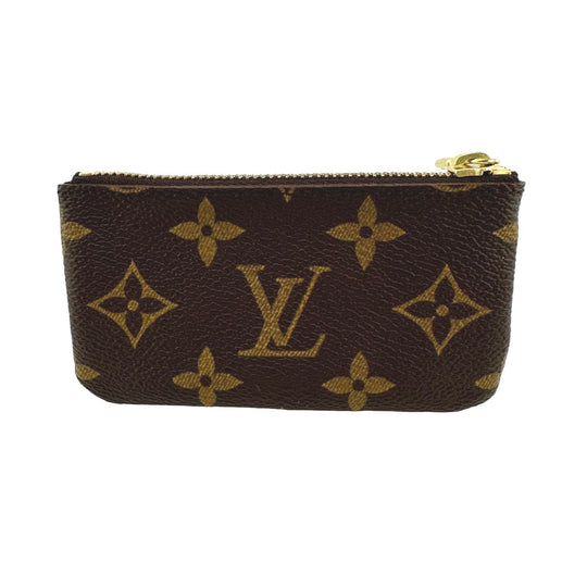 LOUIS VUITTON Key case Key holder  M62650 Monogram canvas Brown Key case Key holder for coin pocket Monogram Pochette Kle unisex(Unisex) Used Authentic