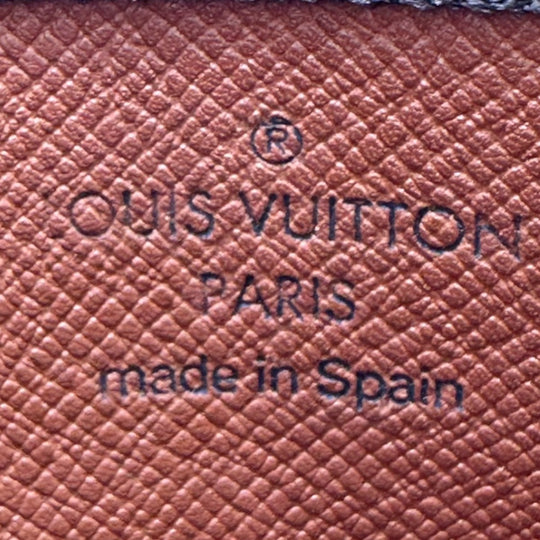 LOUIS VUITTON Key case Key holder  M62650 Monogram canvas Brown Key case Key holder for coin pocket Monogram Pochette Kle unisex(Unisex) Used Authentic