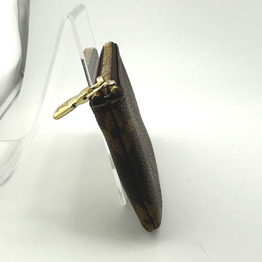 LOUIS VUITTON Key case Key holder  M62650 Monogram canvas Brown Key case Key holder for coin pocket Monogram Pochette Kle unisex(Unisex) Used Authentic
