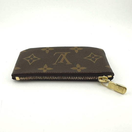 LOUIS VUITTON Key case Key holder  M62650 Monogram canvas Brown Key case Key holder for coin pocket Monogram Pochette Kle unisex(Unisex) Used Authentic