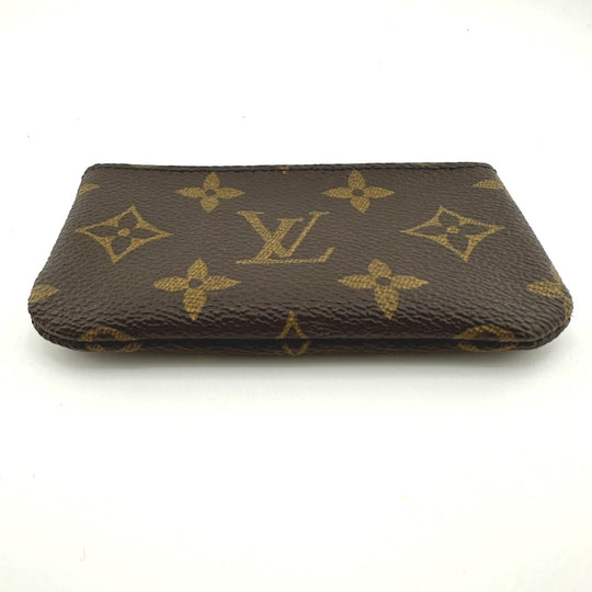 LOUIS VUITTON Key case Key holder  M62650 Monogram canvas Brown Key case Key holder for coin pocket Monogram Pochette Kle unisex(Unisex) Used Authentic