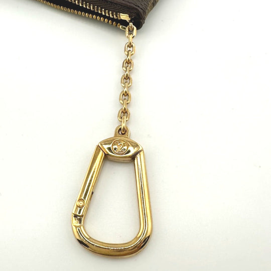 LOUIS VUITTON Key case Key holder  M62650 Monogram canvas Brown Key case Key holder for coin pocket Monogram Pochette Kle unisex(Unisex) Used Authentic