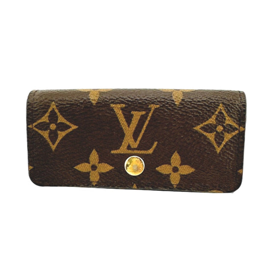 LOUIS VUITTON Key case Key holder  M69517 Monogram canvas Brown for 4 Monogram Multicles4 Women(Unisex) Used Authentic