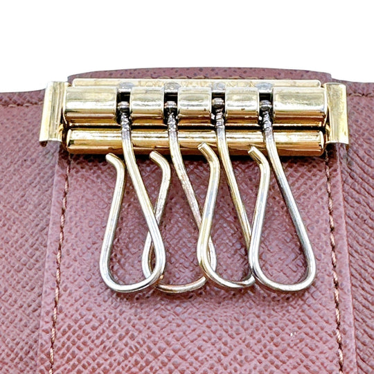 LOUIS VUITTON Key case Key holder  M69517 Monogram canvas Brown for 4 Monogram Multicles4 Women(Unisex) Used Authentic