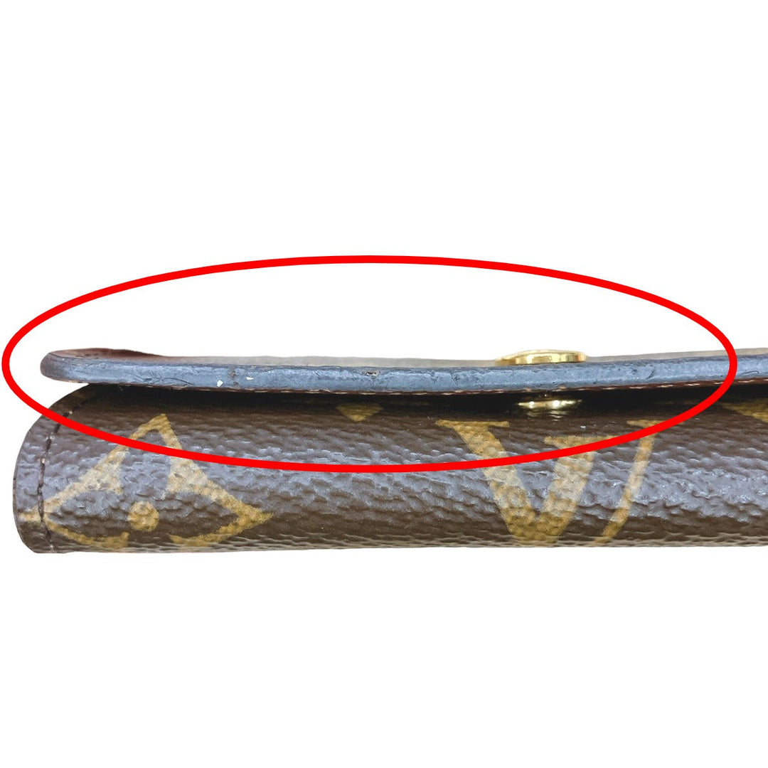 LOUIS VUITTON Key case Key holder  M69517 Monogram canvas Brown for 4 Monogram Multicles4 Women(Unisex) Used Authentic
