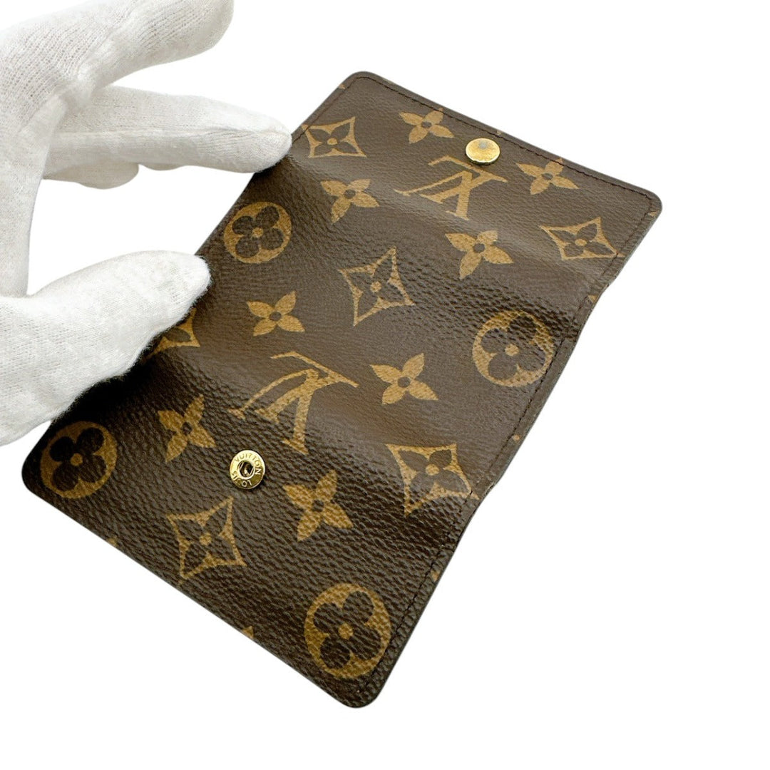LOUIS VUITTON Key case Key holder  M69517 Monogram canvas Brown for 4 Monogram Multicles4 Women(Unisex) Used Authentic