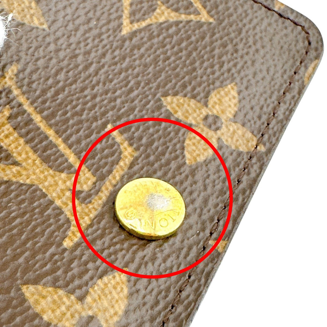 LOUIS VUITTON Key case Key holder  M69517 Monogram canvas Brown for 4 Monogram Multicles4 Women(Unisex) Used Authentic