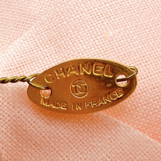 CHANEL Brooch fabric pink corsage Camelia box Women Used Authentic