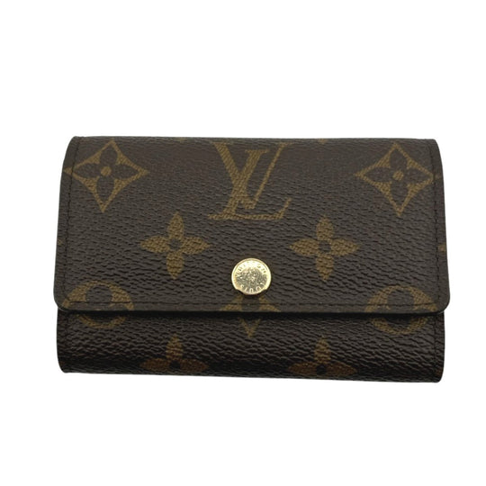 LOUIS VUITTON Key case Key holder  M62630 Monogram canvas Brown Key case Key holder for 6 pieces Monogram Multicles6 Women(Unisex) Used Authentic