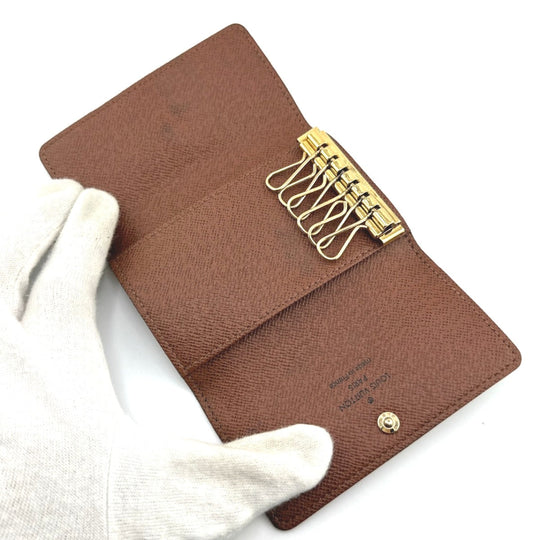 LOUIS VUITTON Key case Key holder  M62630 Monogram canvas Brown Key case Key holder for 6 pieces Monogram Multicles6 Women(Unisex) Used Authentic