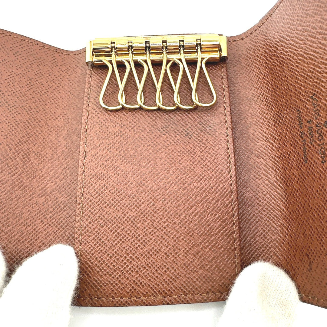 LOUIS VUITTON Key case Key holder  M62630 Monogram canvas Brown Key case Key holder for 6 pieces Monogram Multicles6 Women(Unisex) Used Authentic