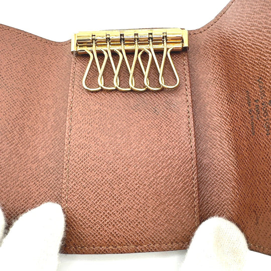 LOUIS VUITTON Key case Key holder  M62630 Monogram canvas Brown Key case Key holder for 6 pieces Monogram Multicles6 Women(Unisex) Used Authentic