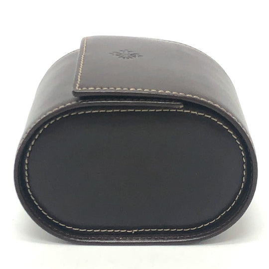 PATEK PHILIPPE Other accessories leather Brown Watch case logo mens(Unisex) Used Authentic