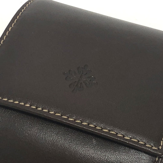 PATEK PHILIPPE Other accessories leather Brown Watch case logo mens(Unisex) Used Authentic