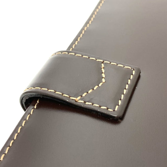 PATEK PHILIPPE Travel case leather Brown logo Novelty not for sale mens Used Authentic