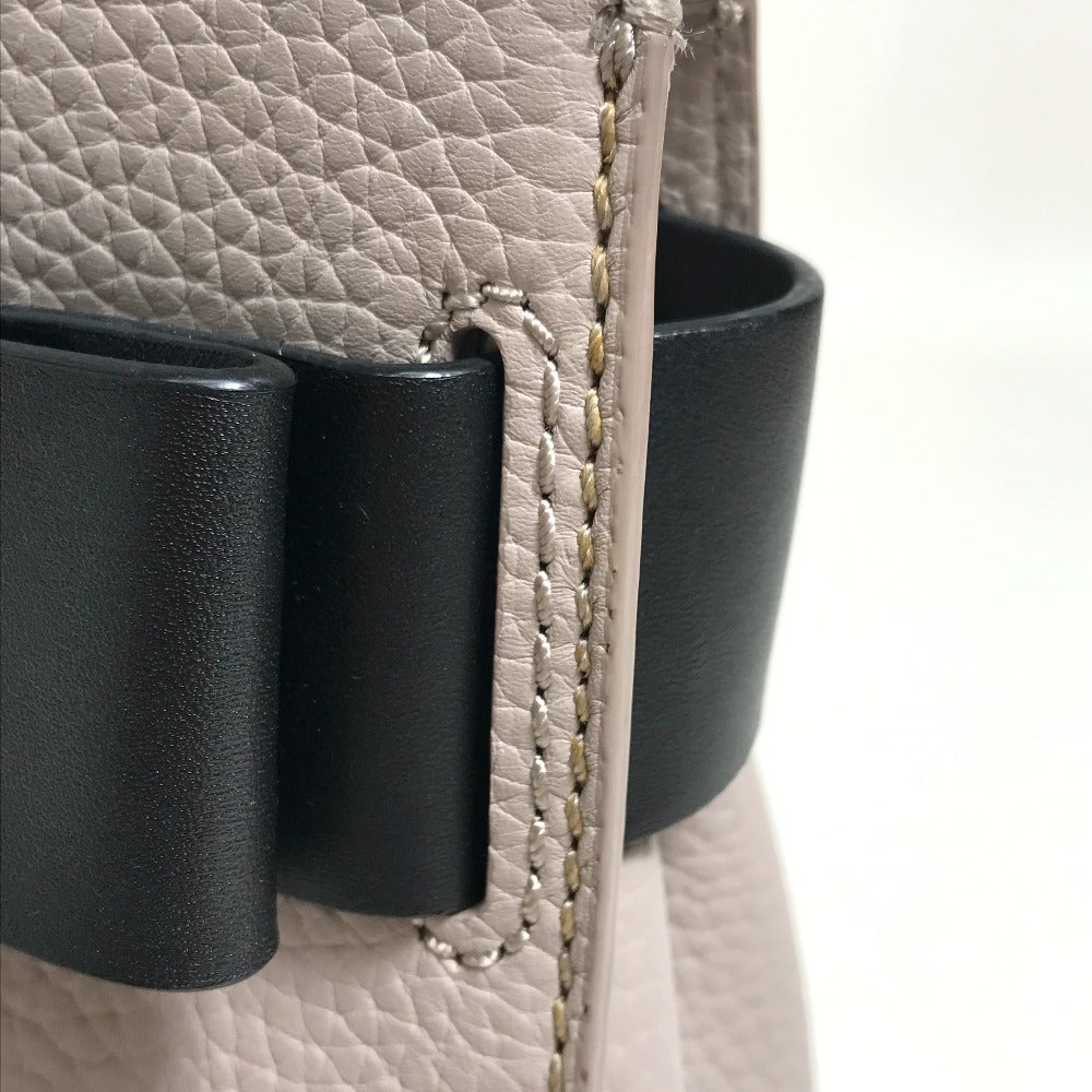 Kate Spade Handbag PXRU6082 leather Gray typex black Shoulder Crossbody Po Plat Street Women Used Authentic