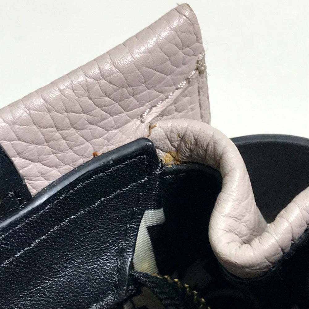 Kate Spade Handbag PXRU6082 leather Gray typex black Shoulder Crossbody Po Plat Street Women Used Authentic