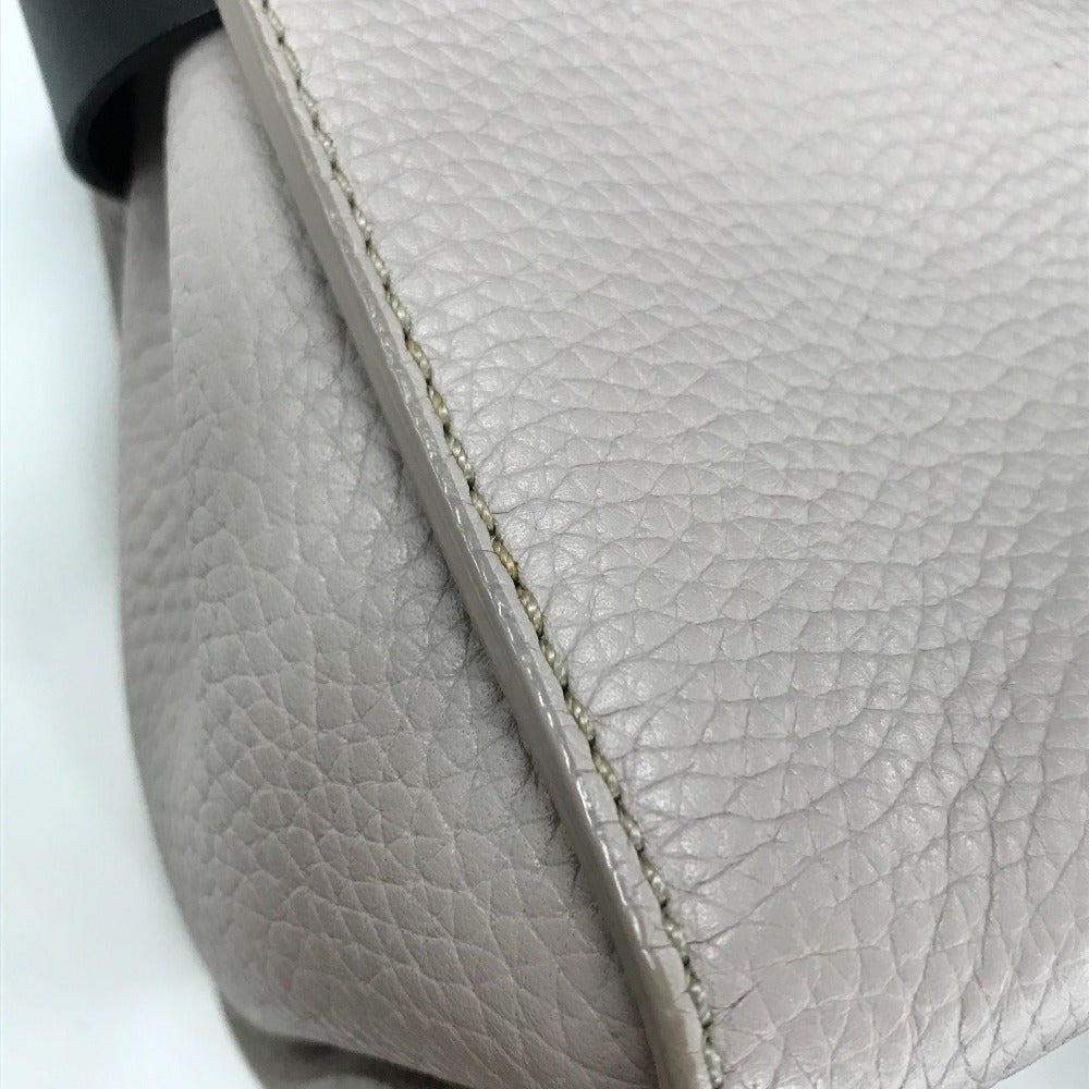 Kate Spade Handbag PXRU6082 leather Gray typex black Shoulder Crossbody Po Plat Street Women Used Authentic