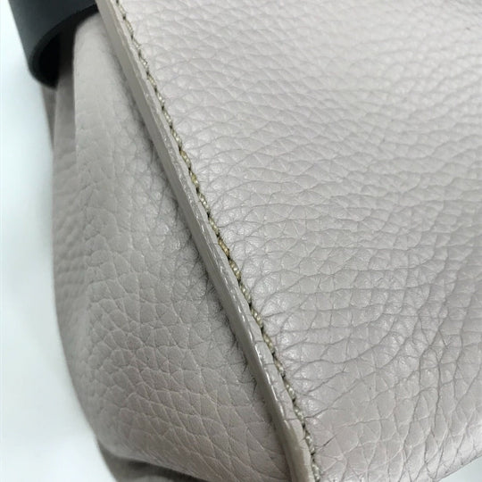 Kate Spade Handbag PXRU6082 leather Gray typex black Shoulder Crossbody Po Plat Street Women Used Authentic