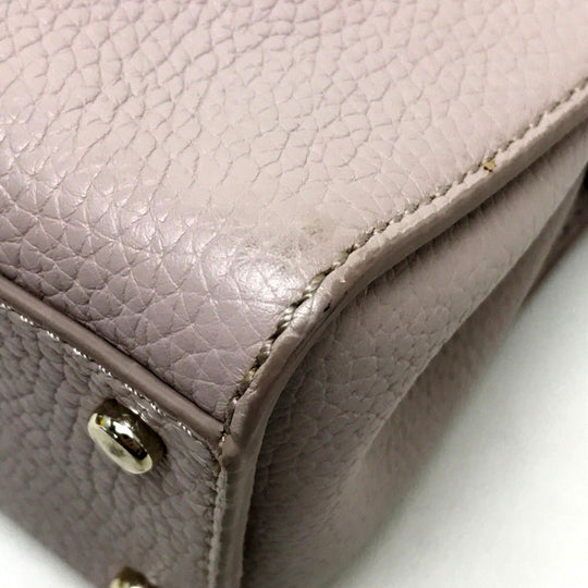 Kate Spade Handbag PXRU6082 leather Gray typex black Shoulder Crossbody Po Plat Street Women Used Authentic