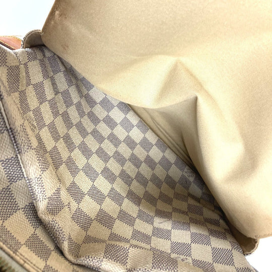 LOUIS VUITTON Shoulder Bag N51189 Damier Azur Canvas white Damier Azur Naviglio