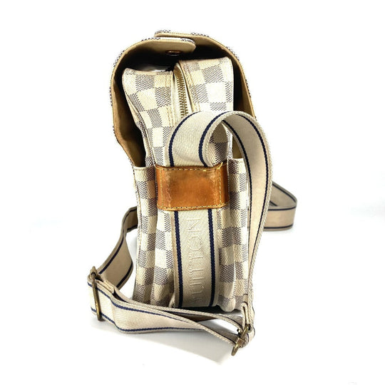 LOUIS VUITTON Shoulder Bag N51189 Damier Azur Canvas white Damier Azur Naviglio