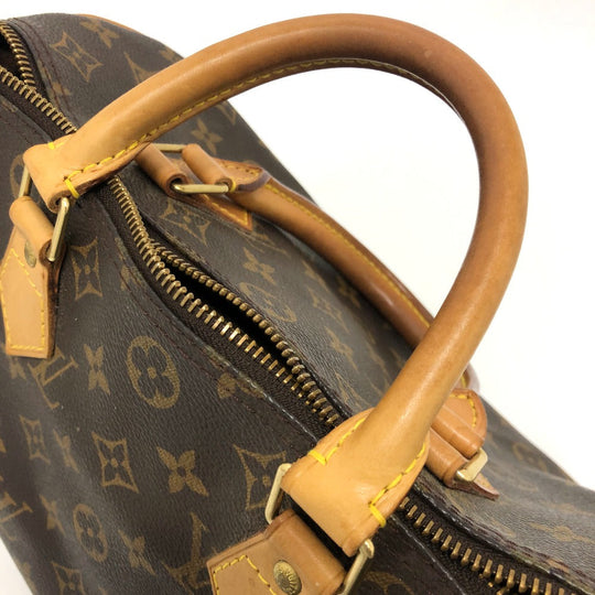 LOUIS VUITTON Boston Duffel bag M41526 Monogram canvas Brown Speedy 30
