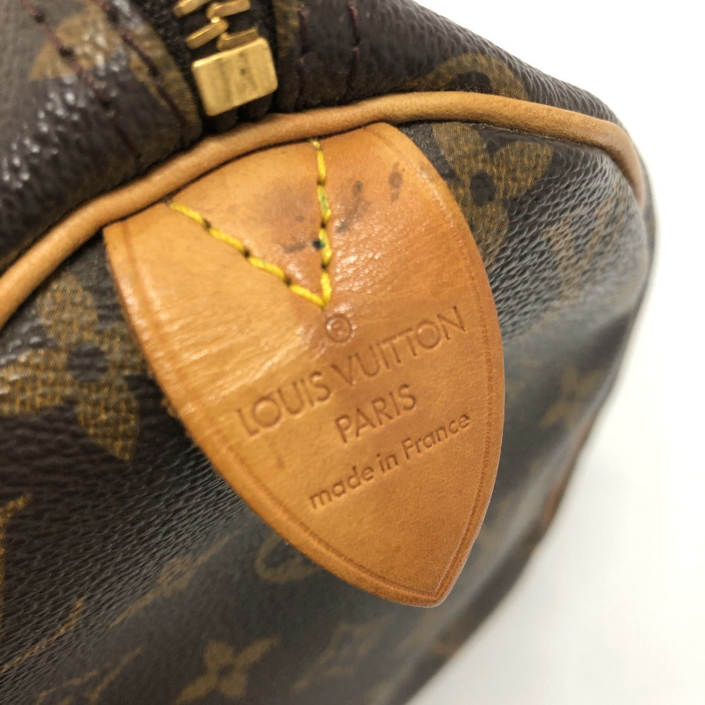LOUIS VUITTON Boston Duffel bag M41526 Monogram canvas Brown Speedy 30