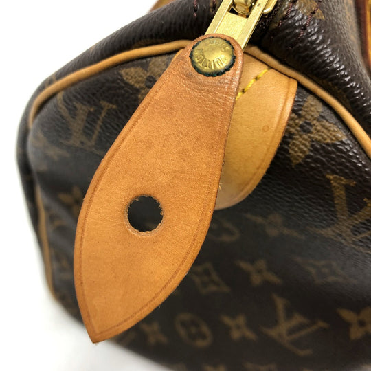 LOUIS VUITTON Boston Duffel bag M41526 Monogram canvas Brown Speedy 30