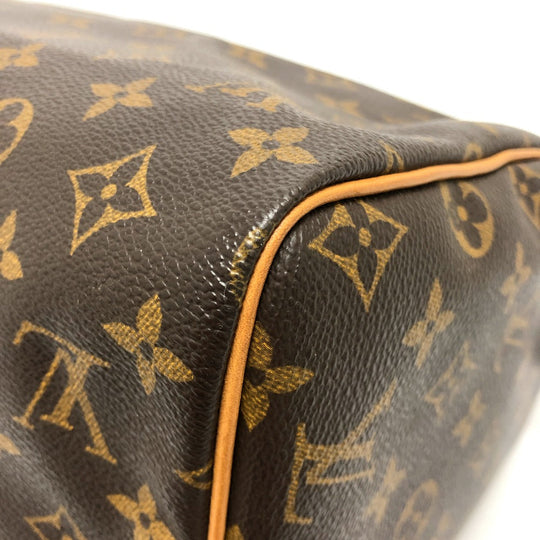 LOUIS VUITTON Boston Duffel bag M41526 Monogram canvas Brown Speedy 30
