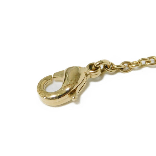 Dior Necklace N0717CDLCY_D301 Rhinestone x metal clear CD logo Claire Dee Lune
