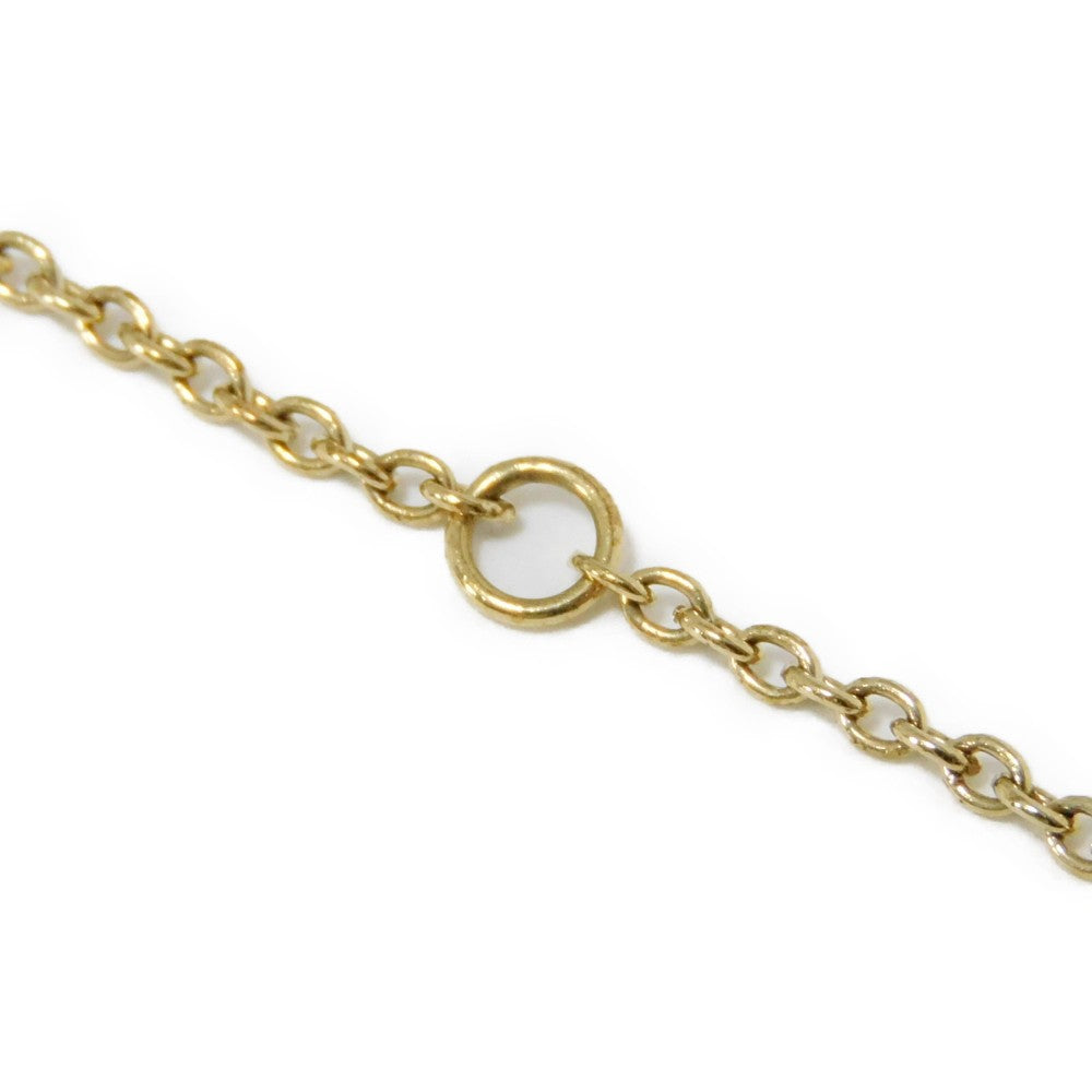 Dior Necklace N0717CDLCY_D301 Rhinestone x metal clear CD logo Claire Dee Lune