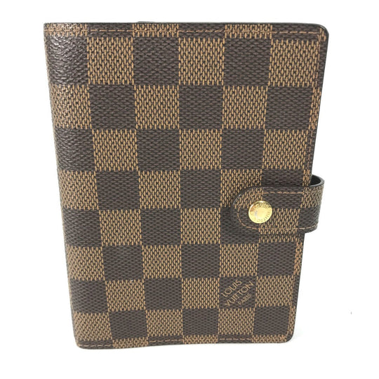 LOUIS VUITTON Notebook cover R20700 Damier canvas Brown Damier Agenda PM mens(Unisex) Used Authentic
