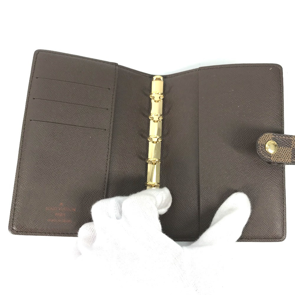 LOUIS VUITTON Notebook cover R20700 Damier canvas Brown Damier Agenda PM mens(Unisex) Used Authentic