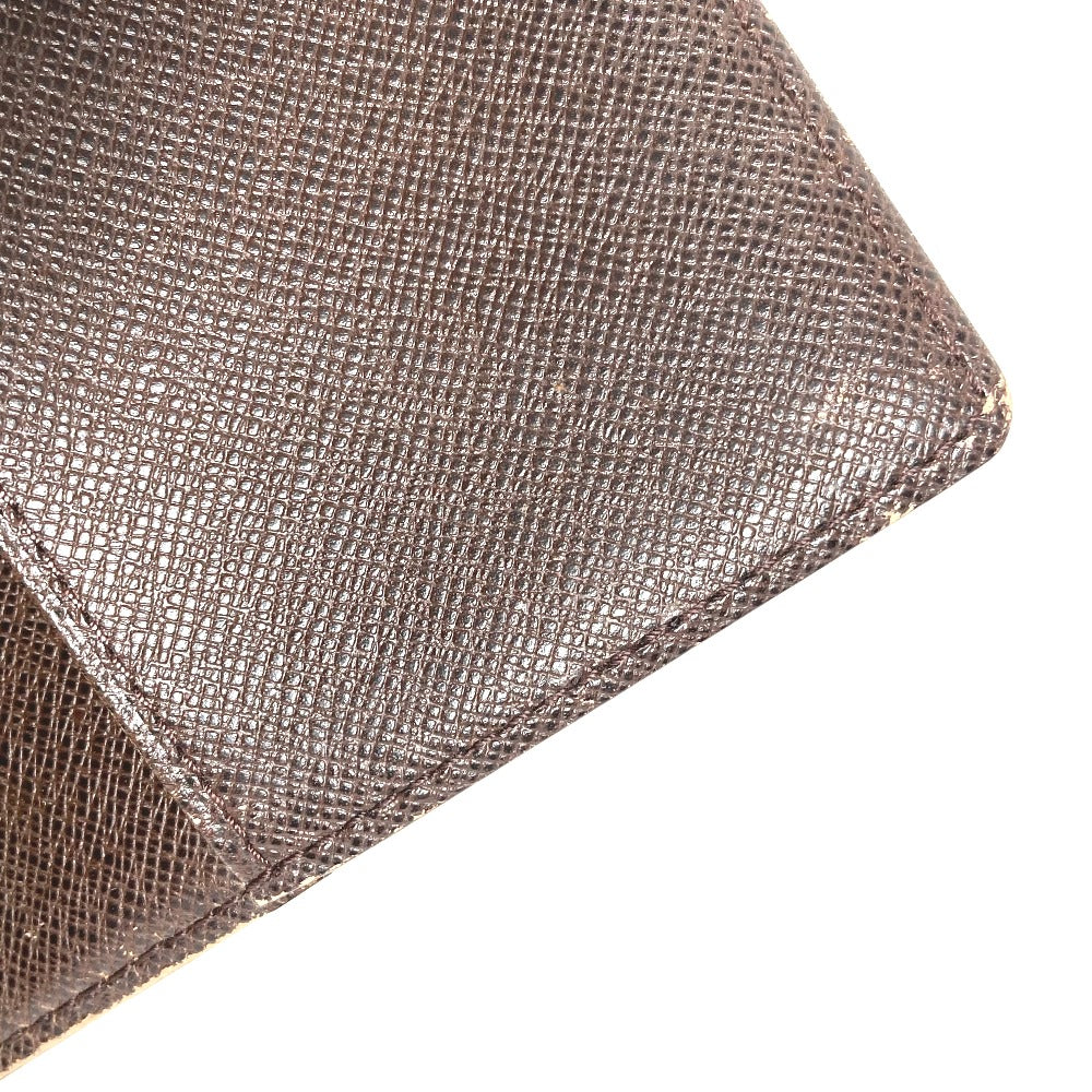 LOUIS VUITTON Notebook cover R20700 Damier canvas Brown Damier Agenda PM mens Used Authentic