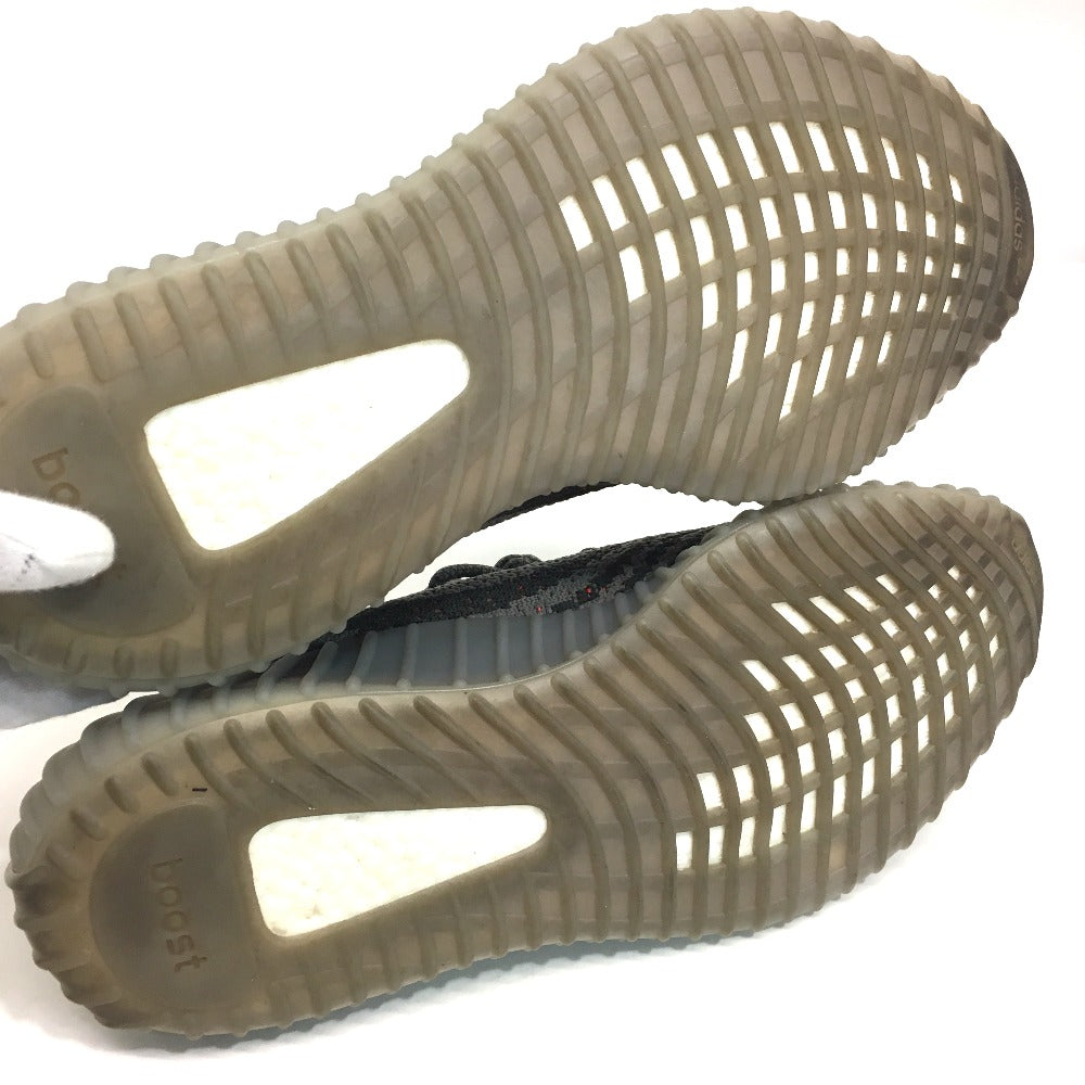 adidas sneakers BB1826 fabric gray Easy boost YEEZY BOOST 350 V2 BELUGA mens 9 1/2 Used Authentic