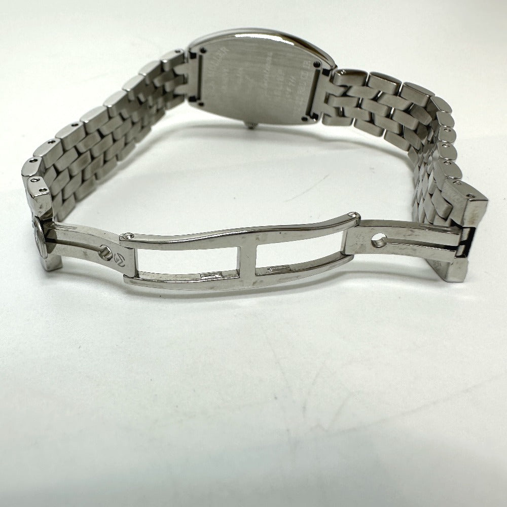 FRANCK MULLER Watches Quartz 1752QZRELCD1RAC Stainless Steel Silver トノウカーベックス Diamond white dial