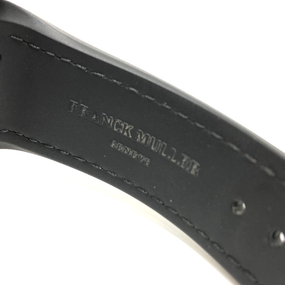FRANCK MULLER Watches Mechanical Automatic V45CCDT Stainless Steel, Rubber Silver Vanguard Date black dial mens Used Authentic