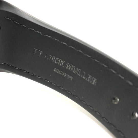 FRANCK MULLER Watches Mechanical Automatic V45CCDT Stainless Steel, Rubber Silver Vanguard Date black dial mens Used Authentic