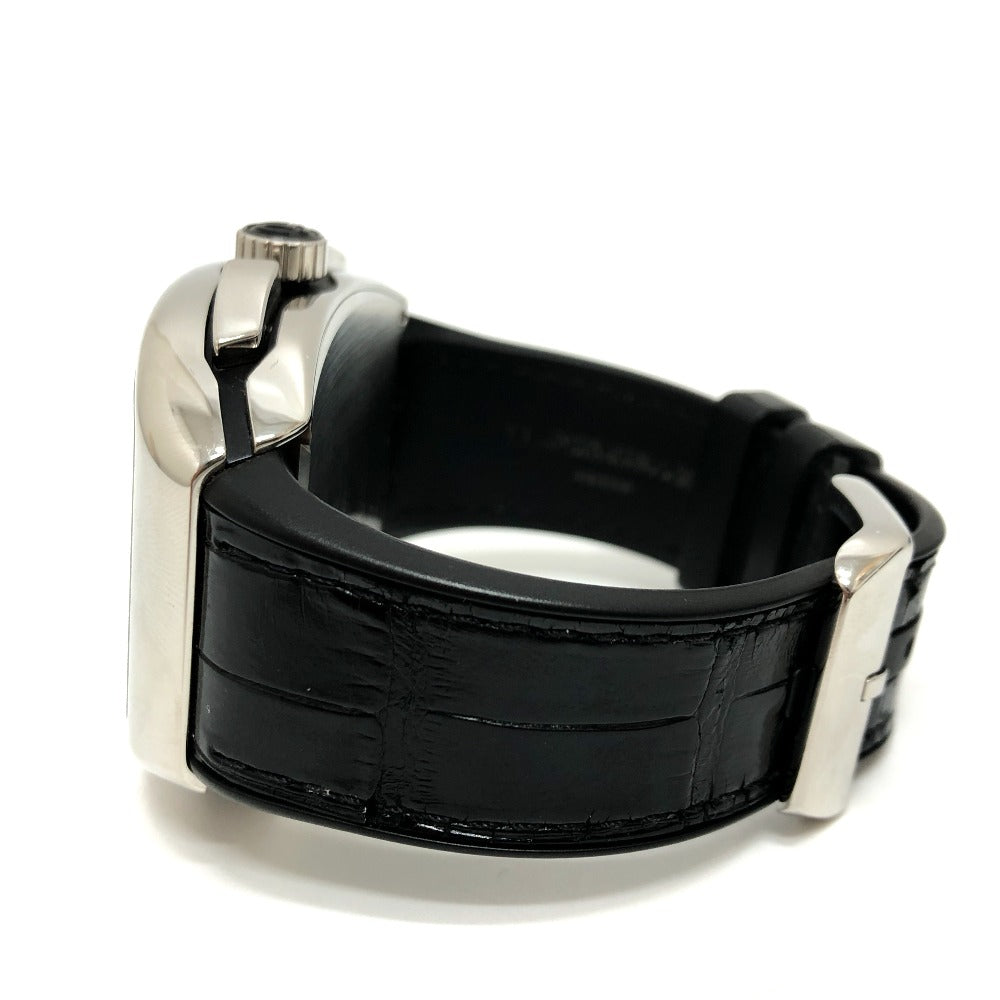 FRANCK MULLER Watches Mechanical Automatic V45CCDT Stainless Steel, Rubber Silver Vanguard Date black dial mens Used Authentic