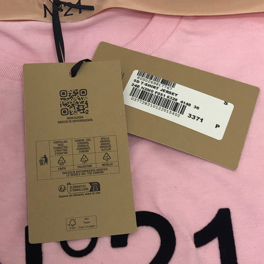 N°21 Short sleeve T-shirt cotton pink N°21 36