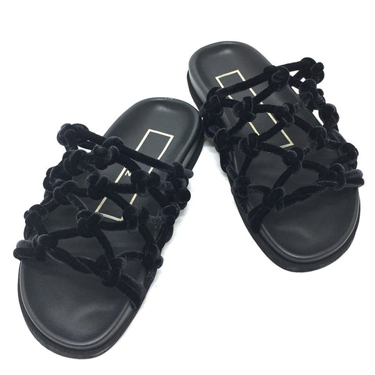 N�‹21 Sandals Rubber, Velvet black N21 Women 36 Used Authentic