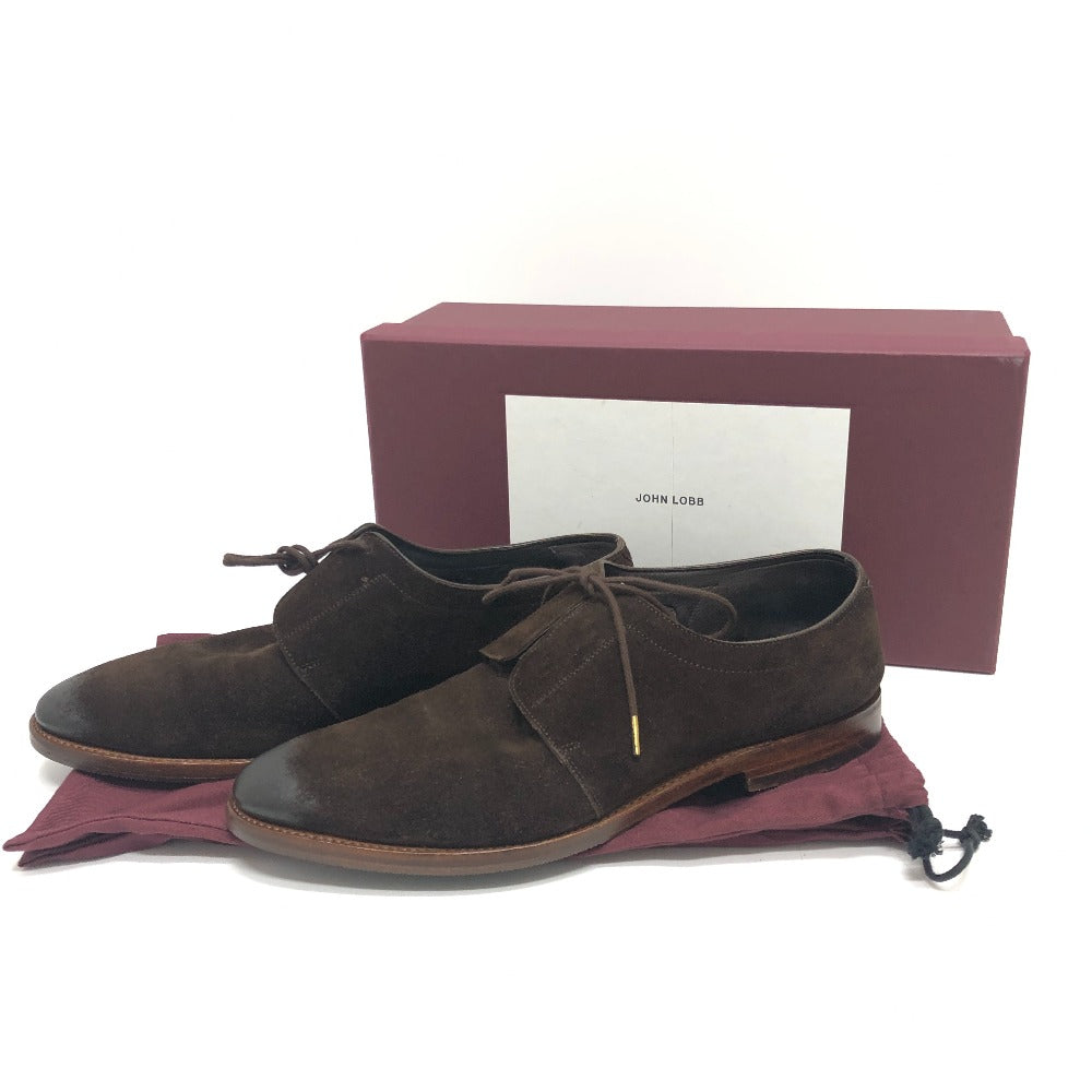 John Lobb loafers suede Brown mens Notation size unknown Used Authentic