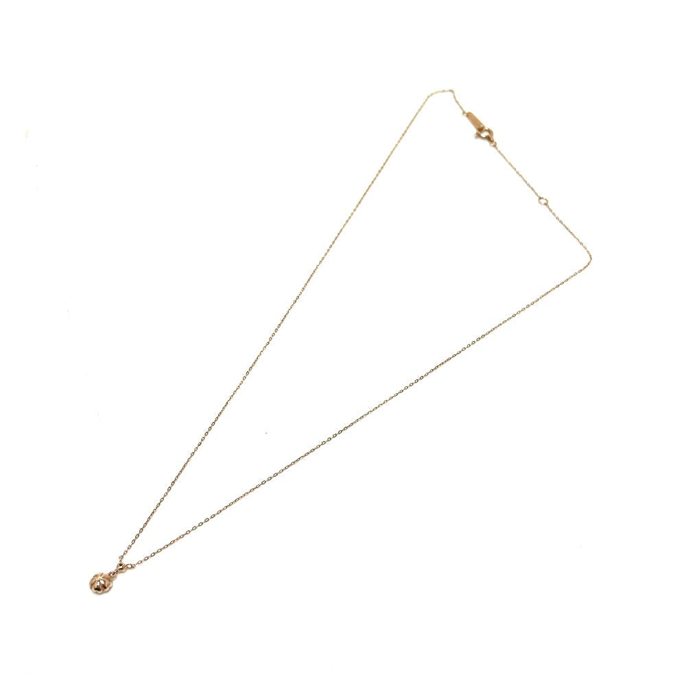 VANDOME Necklace K10 gold K10 1P zirconia Women Used Authentic