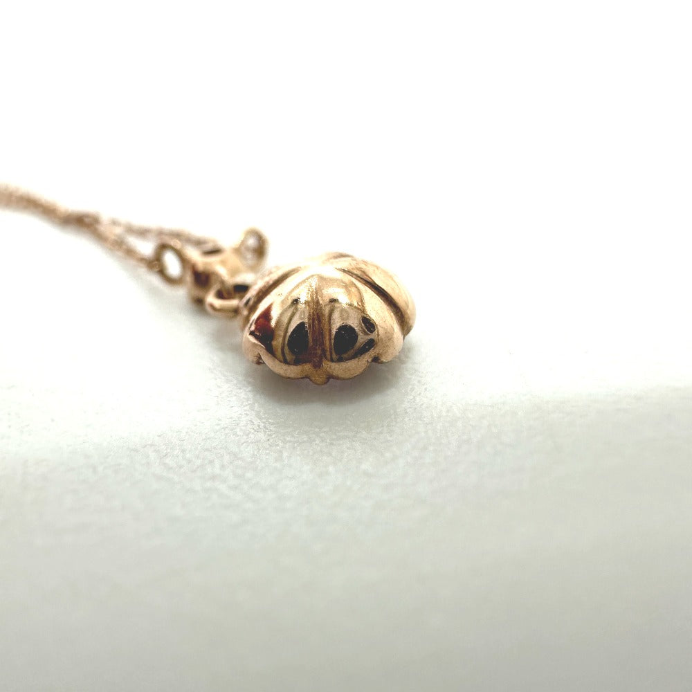 VANDOME Necklace K10 gold K10 1P zirconia Women Used Authentic