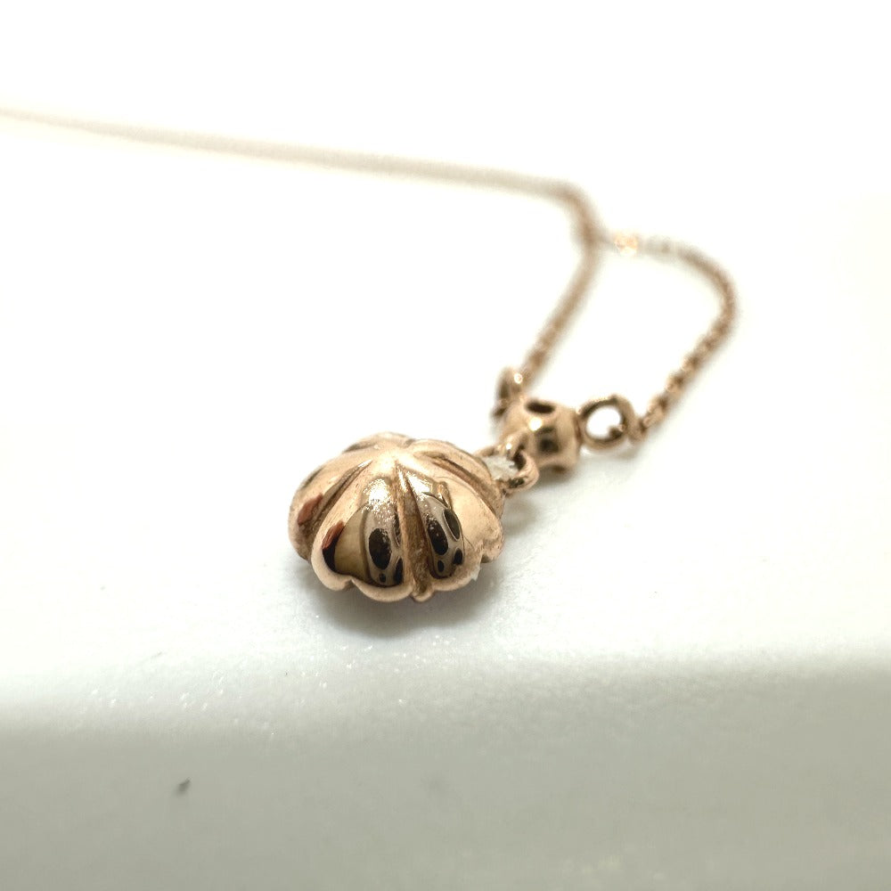 VANDOME Necklace K10 gold K10 1P zirconia Women Used Authentic